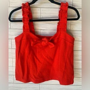 Madewell 100% cotton tank blouse thick material